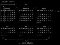 Python的calendar模块